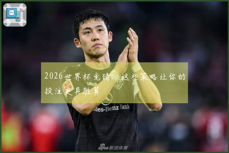 2026世界杯竞猜：这些策略让你的投注更具胜算